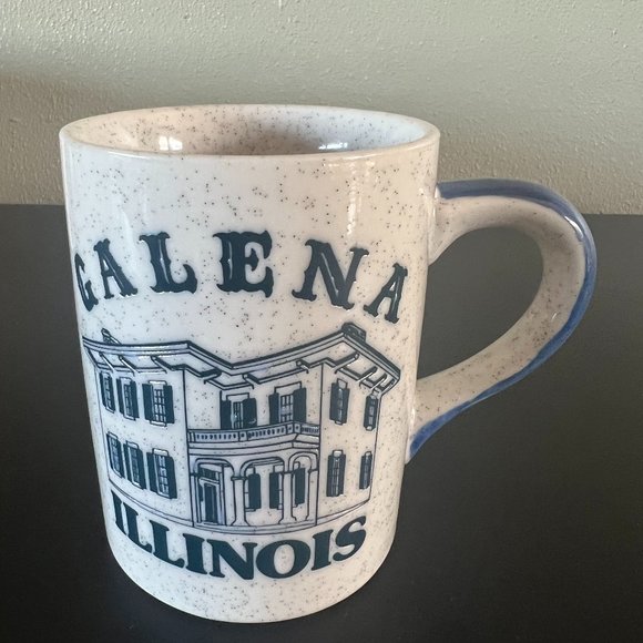 Vtg OTAGIRI Galena, Illinois Souvenir Mug ~  Ulysses S. Grant ~  U.S. History - Picture 2 of 8